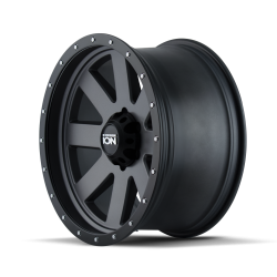 Ion Alloy - Ion Alloy 134 Series 17x8.5 6x5.5 -6mm Matte Gunmetal/Black 134-7883MG6 - Image 2