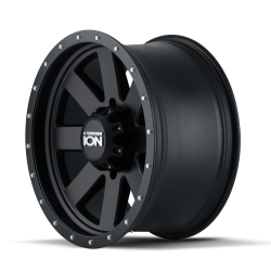 Ion Alloy - Ion Alloy 134 Series 18x10 6x135 -19mm Matte Black/Black 134-8136MB - Image 2