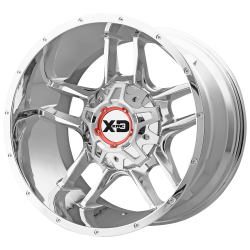 XD - XD Wheels XD839 CLAMP 20x9 5x5.0/5.5 18mm Chrome XD83929035218 - Image 1