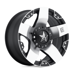 XD - XD Wheels XD775 ROCKSTAR 20x10 5x5.0/5.5 -24mm Machined/Black XD77521035524 - Image 1