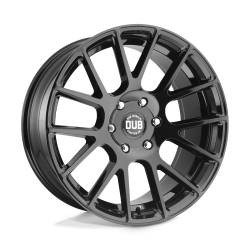 DUB 1PC - DUB Wheels S205 LUXE 20x9 6x5.5 30mm Gloss Black S205209077+30 - Image 1