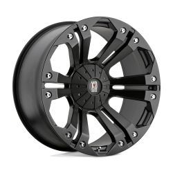 XD - XD Wheels XD778 MONSTER 20x9 6x4.5 18mm Matte Black XD77829064718 - Image 1
