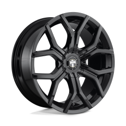 DUB 1PC - DUB Wheels S2082295F9+30 S208 ROYALTY 22x9.5 6x120/132 30mm Gloss Black - Image 1