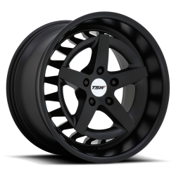 TSW - TSW Wheels DEGNER 18x10 5x112 25mm Satin Black 1810DNR255112M66 - Image 1
