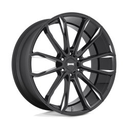 DUB 1PC - DUB Wheels S252 CLOUT 24x10 6x5.5 30mm Gloss Black/Milled S252240084+30 - Image 1