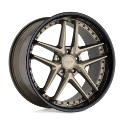 TSW - TSW Wheels RIVAGE 20x10 5x112 54mm Gloss Black/Milled 2010RIV545112B72 - Image 1