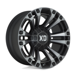XD - XD Wheels XD851 MONSTER 3 20x9 5x5.0/5.5 0mm Satin Black XD85129035400 - Image 1