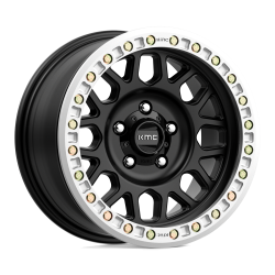 KMC - KMC Wheels KM23429080712N KM234 Grenade Desert Beadlock 20x9 8x6.5 -12mm Black - Image 1