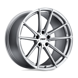 TSW - TSW Wheels BATHURST 20x9 5x4.5 20mm Silver/Mirror Cut 2090BAT205114S76 - Image 1