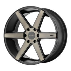 KMC - KMC Wheels KM704 DISTRICT TRUCK 20x8.5 6x135 38mm Matte Black KM70428563938 - Image 1