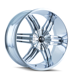 Mazzi - Mazzi Wheels 341 FUSION 24x9.5 5x115/120 18mm Chrome 341-24918C - Image 1