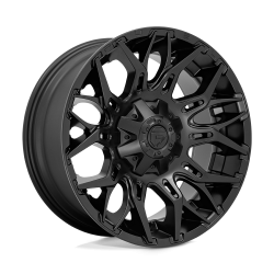 Fuel 1PC - Fuel Off Road D772 TWITCH 22x10 5x5.5/150 -18mm Blackout D77222007047 - Image 1