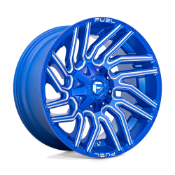 Fuel 1PC - Fuel Off Road D774 TYPHOON 20x10 6x135/5.5 -18mm Anodized Blue D77420009847 - Image 1