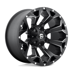 Fuel 1PC - Fuel Off Road D546 ASSAULT 18x9 5x4.5/5.0 1mm Matte Black/Milled D54618902650US - Image 1