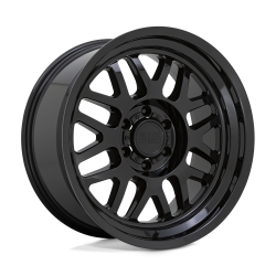 Black Rhino Hard Alloys - Black Rhino Wheels DELTA 17x9.5 6x5.5 -18mm Gloss Black 1795DLT-86140B12 - Image 1