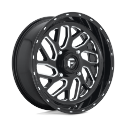 Fuel UTV - Fuel Off Road D581 TRITON 18x7 4x156 13mm Gloss Black/Milled D5811870A544 - Image 1