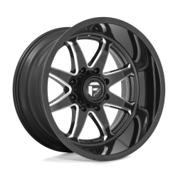 Fuel 1PC - Fuel Off Road D749 HAMMER 22x12 6x5.5 -44mm Gloss Black/Milled D74922208447 - Image 1