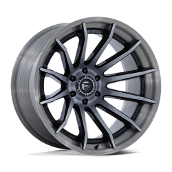 Fuel 1PC - Fuel Off Road FC403 BURN 24x12 5x5.0 -44mm Black/Gray Tint FC403BT24125044N - Image 1