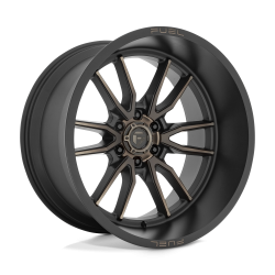 Fuel 1PC - Fuel Off Road D76222208447 D762 CLASH 22x12 6x5.5 -44mm Matte Black - Image 1