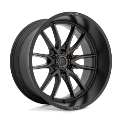 Fuel 1PC - Fuel Off Road D762 CLASH 24x12 6x5.5 -44mm Matte Black D76224208447 - Image 1