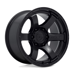 Fuel 1PC - Fuel Off Road D766 RUSH 18x9 6x120 1mm Satin Black D76618909450 - Image 1
