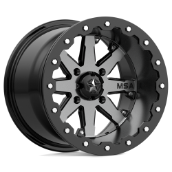 MSA Offroad Wheels - MSA Wheels M21 LOK BEADLOCK 14x10 4x110 -10mm Charcoal M21-04010 - Image 1