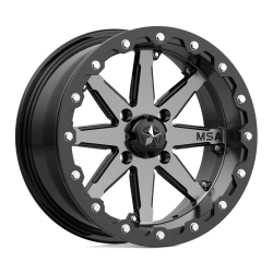 MSA Offroad Wheels - MSA Wheels M21 LOK BEADLOCK 15x7 4x110 0mm Charcoal M21-05710 - Image 1