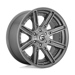 Fuel 1PC - Fuel Off Road D71020908450 D710 ROGUE PLATINUM 20x9 6x5.5 1mm Gunmetal - Image 1