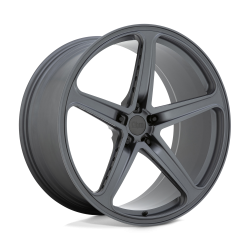 OHM - OHM Wheels AMP 21x10 5x120 30mm Matte Gunmetal 2110AMP305120G64 - Image 1