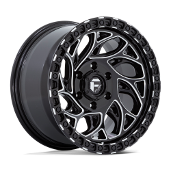Fuel 1PC - Fuel Off Road D840 RUNNER OR 18x9 6x5.5 -12mm Gloss Black/Milled D84018908445 - Image 1