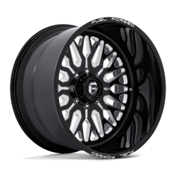 Fuel Forged - Fuel Off Road FF109 22x10 6x120 -25mm Gloss Black/Milled FFGFF109R67-5-34 - Image 1