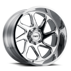 Tuff - Tuff Wheels T2B 26x14 8x6.5 -72mm Chrome 2614T2B-28165C25L - Image 1