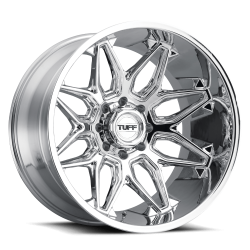 Tuff - Tuff Wheels T3B 26x14 8x6.5 -72mm Chrome 2614T3B-28165C25 - Image 1
