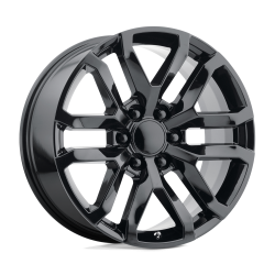 Performance Replicas - Performance Replicas PR196 20x9 6x5.5 28mm Gloss Black 196GB-295828 - Image 1