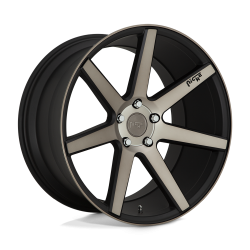 Niche 1PC - Niche Wheels M150 VERONA 19x8.5 5x120 35mm Matte Black/Machined M150198521+35 - Image 1