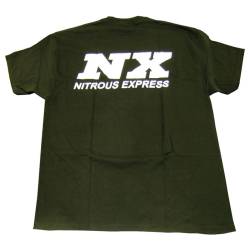 Nitrous Express - Nitrous Express 16509 X-LARGE BLACK T-SHIRT w/WHITE NX - Image 1