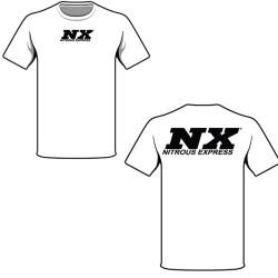 Nitrous Express - Nitrous Express 16517 XXX-LARGE WHITE T-SHIRT w/BLACK NX - Image 1