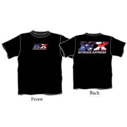 Nitrous Express - Nitrous Express 16548 XX-LARGE BLACK NX AMERICAN FLAG SHIRT - Image 1