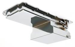 Hamburger's Performance - Hamburger's Perf. 174 LS Swap Oil Pan for 67-69 Camaro 65-72 Chevelle Chrome - Image 2