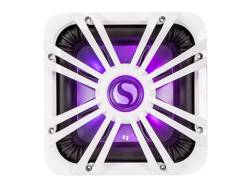 Kicker - Kicker 11L712GLW Solo-Baric L7 12" LED Subwoofer Grille-White EACH - Image 2