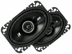 Kicker - Kicker 43DSC4604 DSC46 DS-Series 4x6" Coaxial Speakers 4 Ohm Pair - Image 1