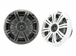 Kicker - Kicker 45KM654 KM654 KM-Series 6.5" CoaxialMarine Speakers Pair - Image 1