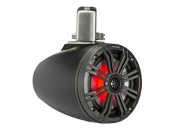 Kicker - Kicker 45KMTC65 KMTC65 6.5" Coaxial Marine Tower Speaker System Black Pair - Image 2