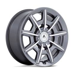 Asanti - Asanti Black AB041 ESQUIRE 22x9 BLANK 15mm Anthracite/Machined AB041AD22900015 - Image 1