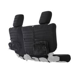 Smittybilt - Smittybilt 56647901 GEAR Custom Rear Seat Cover Black for Wrangler JK 4DR - Image 10