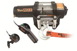 Mile Marker - Mile Marker 77-50112BW 3500 LB Winch Waterproof 12V Motor w/1/4 x 50 Foot Cable - Image 1
