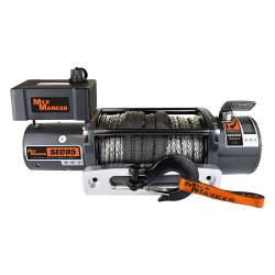 Mile Marker - Mile Marker 76-53246BW 9500 LB Winch w/Synthetic Rope - Image 2