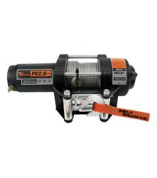 Mile Marker - Mile Marker 77-50105BW 12V 2500 LB Waterproof Winch - Image 1