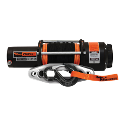 Mile Marker - Mile Marker 77-53120W 5000 LB Powersports Waterproof Synthetic Rope Winch - Image 1