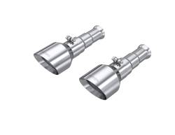 MBRP Exhaust - MBRP Exhaust T5200 Tip Set 5" OD Dual Wall Angle Cut T304 - Image 1